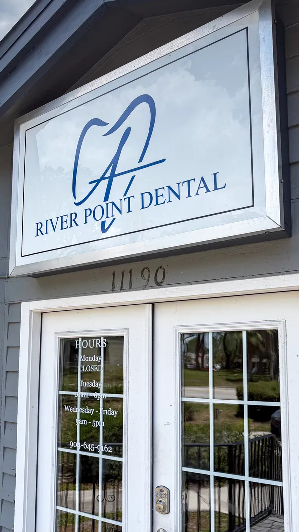 River Point Dental reception area