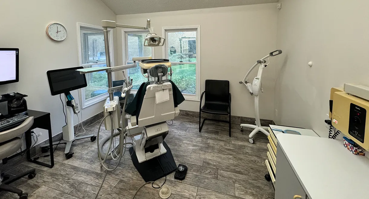 Interior of River Point Dental office
